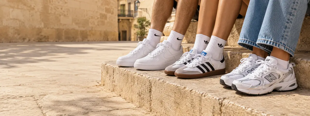 Zapatillas Nike Air Force, Adidas Samba y New Balance 530 en Calzado Barata