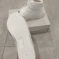 Nike Air Force Bota - blanco