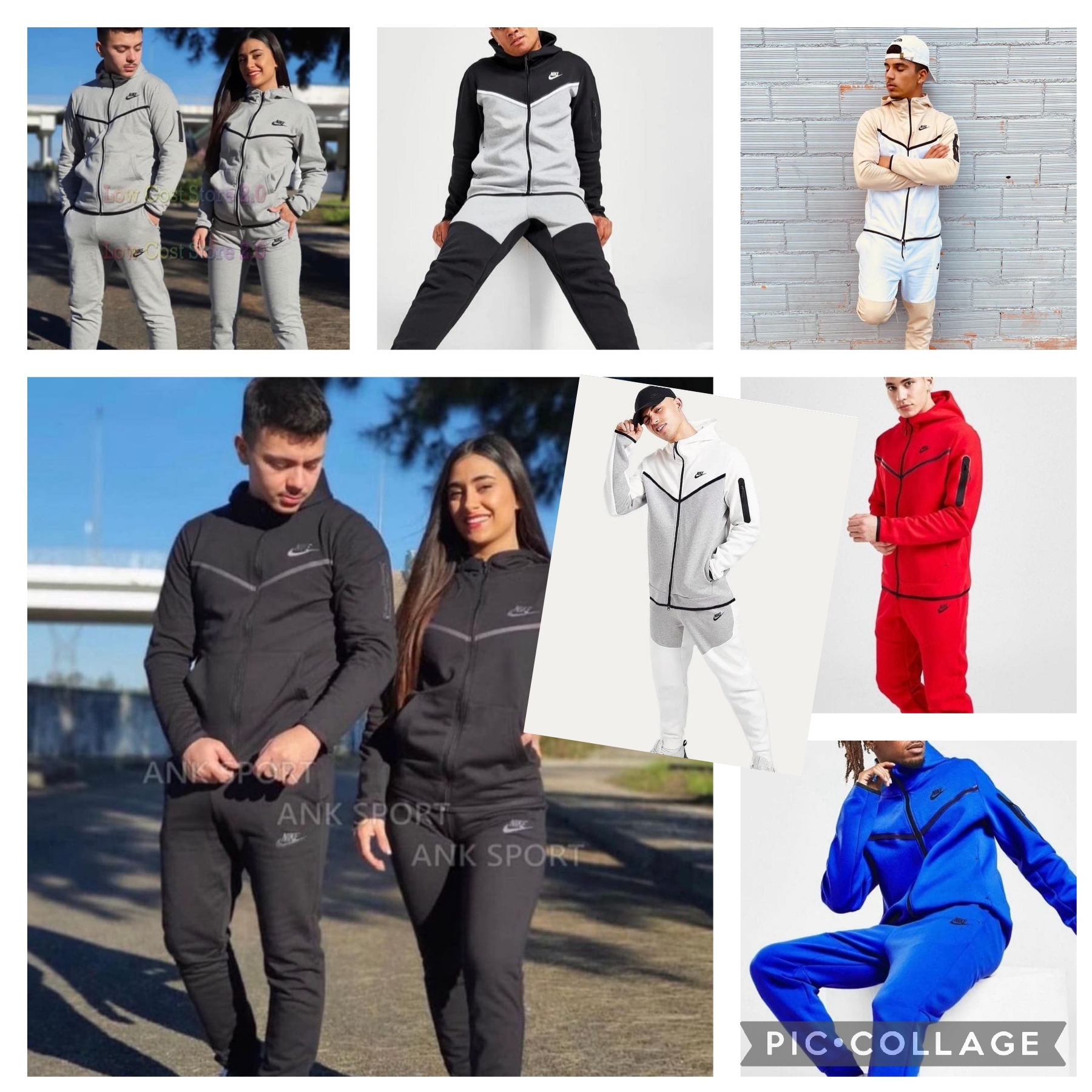 Chándal NIKE – Pantalón con Chaqueta - 7 colores