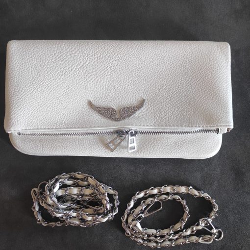 Pochette Rock Zadig & Voltaire - blanco