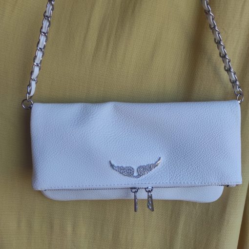Pochette Rock Zadig & Voltaire - blanco