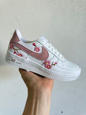 Nike Air Force - rosa flores