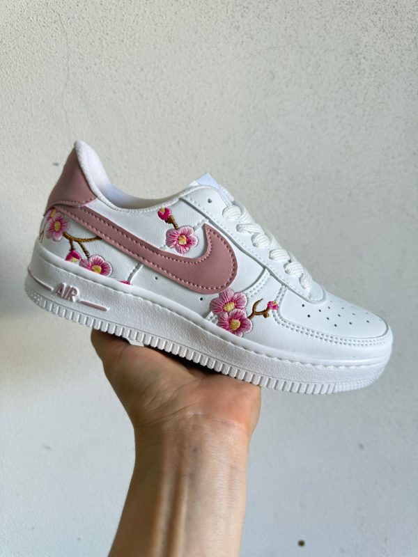Solo 36,00€ 😲 | Nike Air Force - rosa flores - Calzado Barata - Zapatos