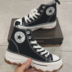 Converse All Star Chuck Taylor Bota Negro - en lona