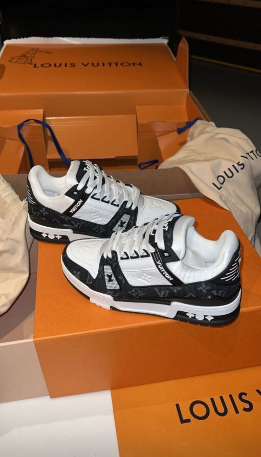 Nike Air Force Louis Vuitton Trainer Negro