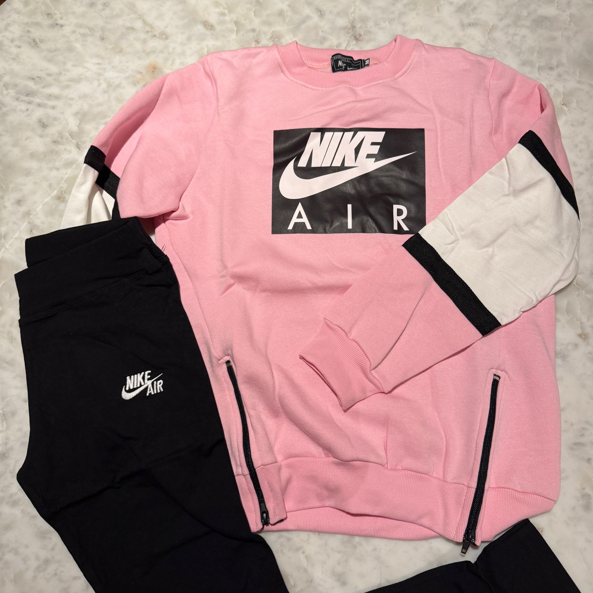 Chandal Nike AIR Rosa– Suéter y leggings