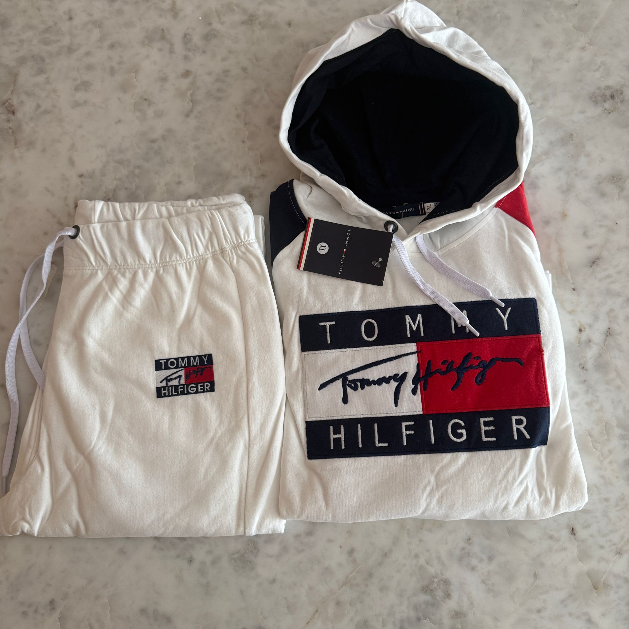 Chandál Tommy Hilfiger Blanco Chandál Tommy Hilfiger Blanco