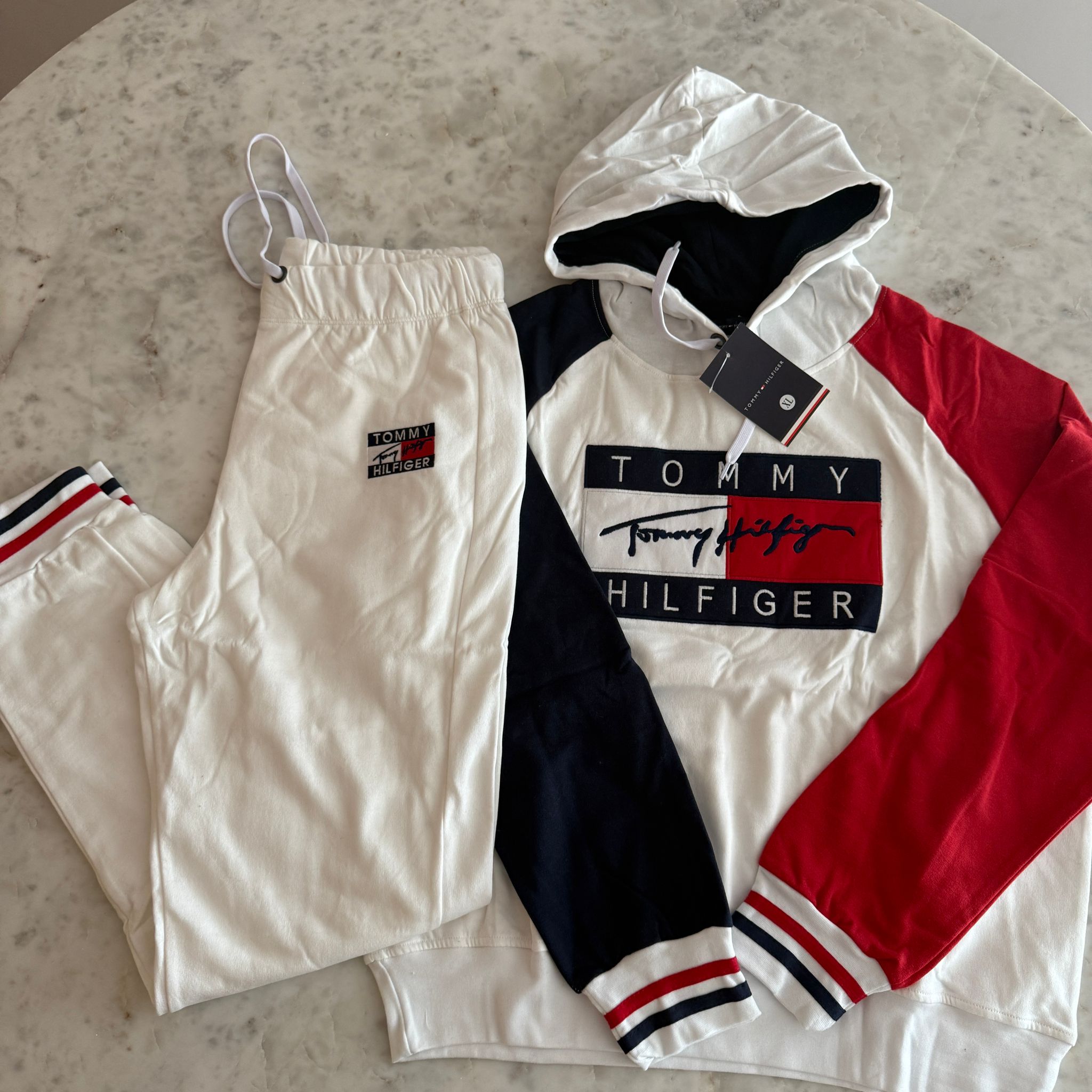 Chandál Tommy Hilfiger Blanco Chandál Tommy Hilfiger Blanco