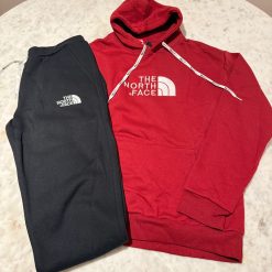 Chandal The North Face Rojo com Negro Chandal The North Face Rojo com Negro
