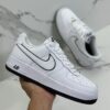 Nike Air Force Blanco con negro- bota