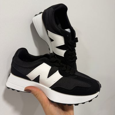New Balance 327 - negro N blanco Outlet