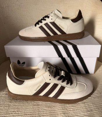 Adidas Samba - beige con marrón