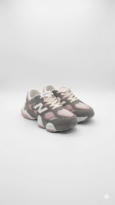 New Balance 9060 - gris con rosa
